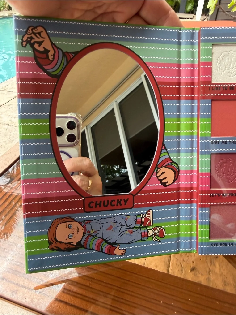 CHUCKY Eyeshadow Palette — Multi-Striped Colorway